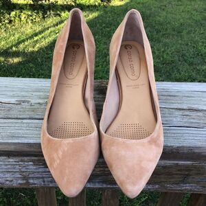 Corso Como Micro Suede Water Resistant Pointed Toe Pumps Size 7 1/2
